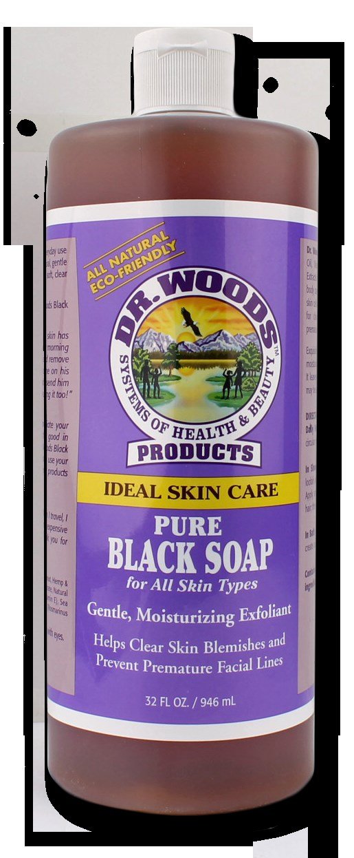 Dr Woods Soap Black