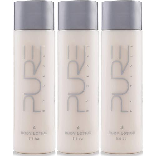 Pure By Gloss Body Lotion - Fresh Lemon Scent - for All Skin Types - Cruelty Free and Paraben Free - Luxurious Moisturizing, Softening & Smoothing