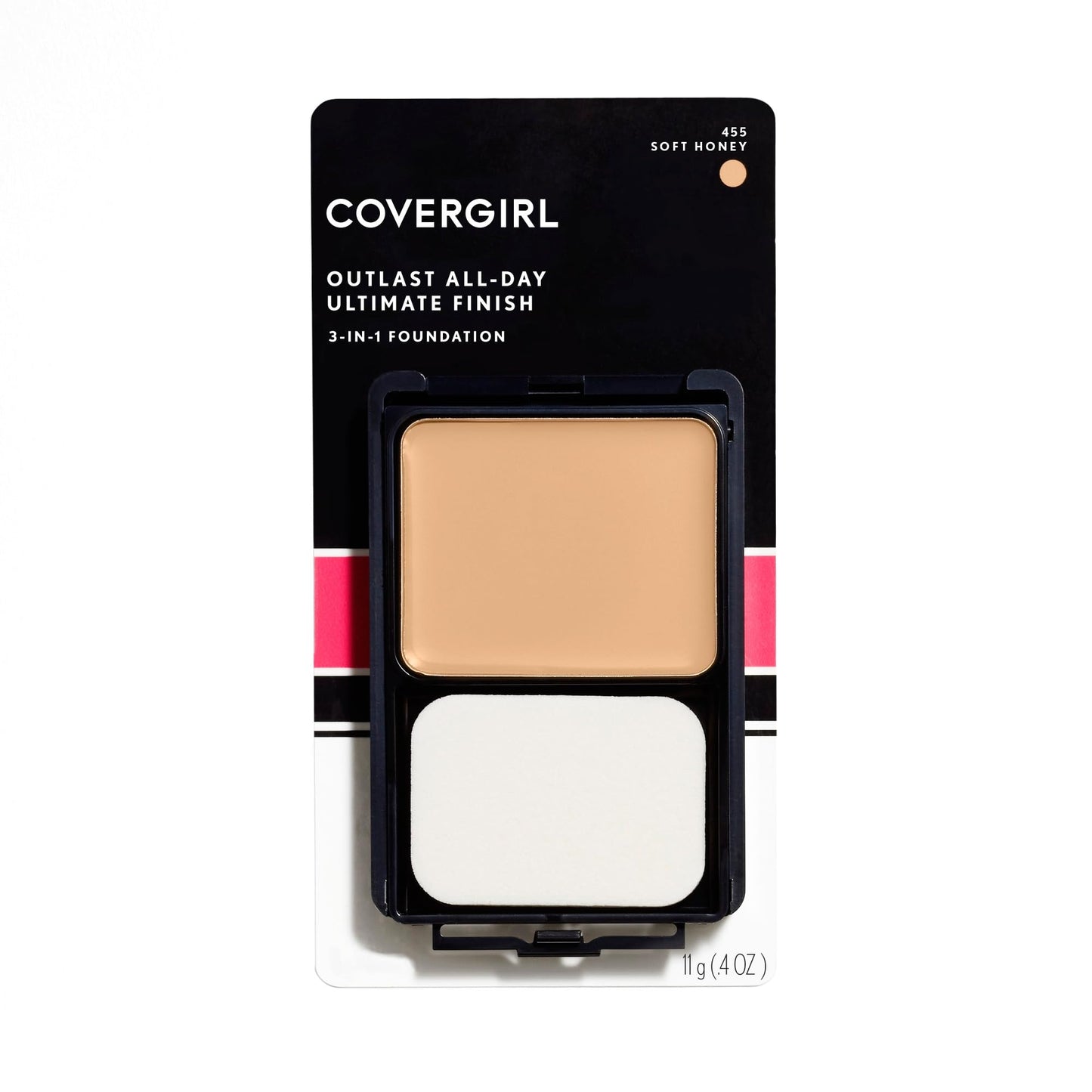 COVERGIRL Outlast All-Day Ultimate Finish Foundation, Soft Honey, 0.4 Ounce (Pack of 1)