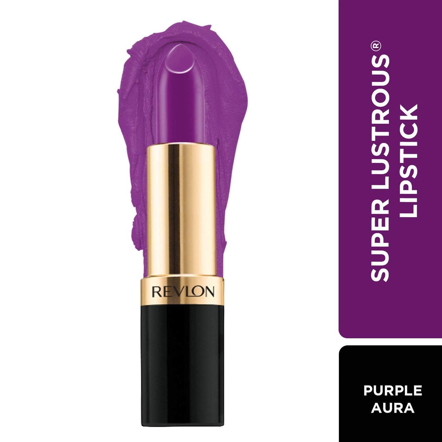 Revlon Super Lustrous Lipstick, Purple Aura, Matte Finish