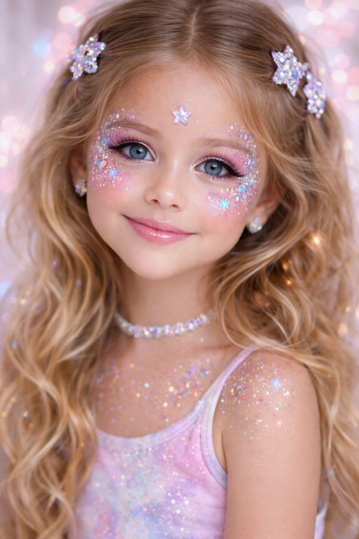 Body Glitter Stick,Sparkling Face Hair Glitter,Mardi Gras Accessories,Singer Concert Festival Rave Outfit for Women,Mermaid Sequins Chunky Glitter Beauty and Personal Care Angels Beauty