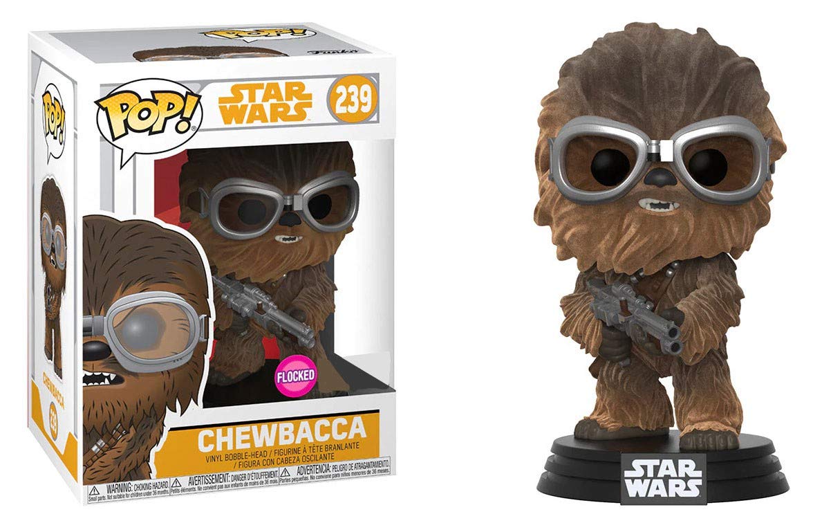 Funko Solo: A Star Wars Story Pop! Chewbacca (Flocked) Vinyl Bobble-Head Exclusive