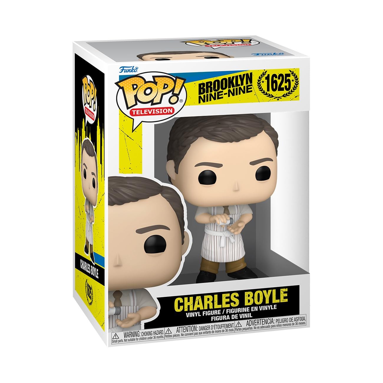 Funko POP TV: Brooklyn Nine Nine - Charles Boyle - Collectable Vinyl Figure - Gift Idea - Official Merchandise - for Kids & Adults - TV Fans - Model…
