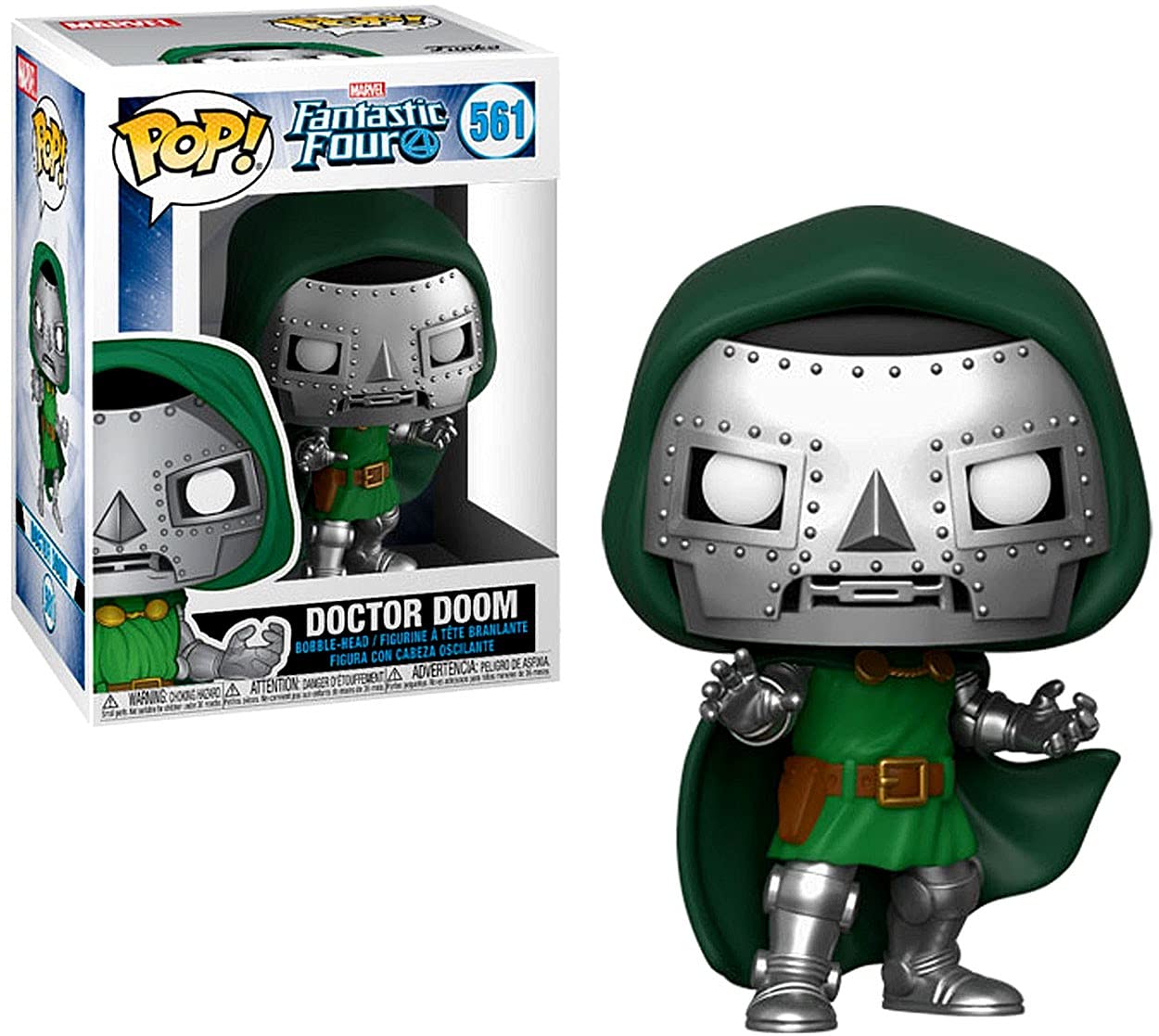Funko POP! Marvel: Fantastic Four - Doctor Doom, Multicolor (44991)