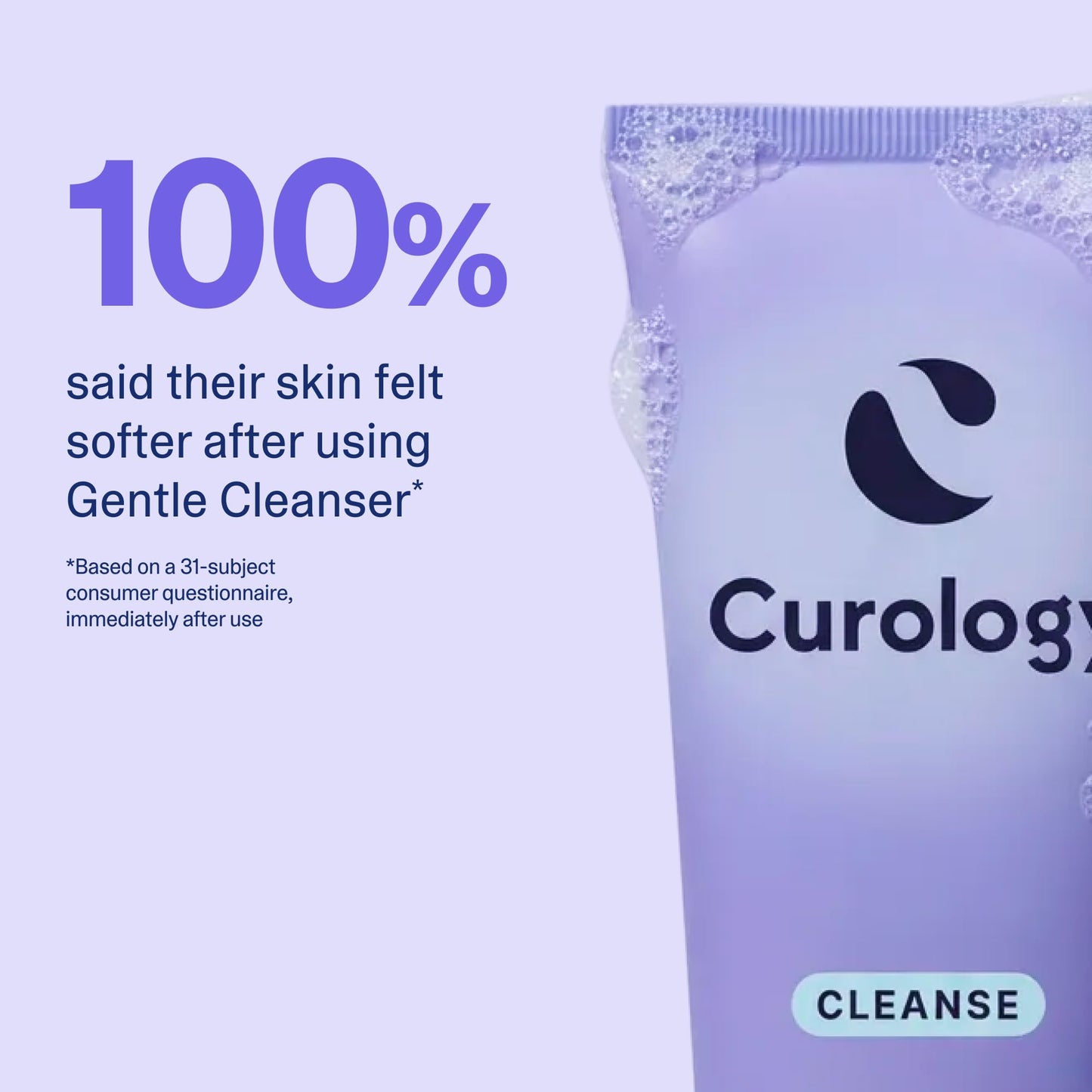 Curology Gentle Facial Cleanser, Hydrating Foaming Face Wash, for Sensitive, Dry or Oily Skin Types, 5 fl oz Beauty and Personal Care Curology