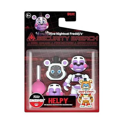 Funko Five Nights at Freddy's (FNAF) Snap: Rock 'n Roll, Helpy - Collectable Vinyl Figure - Gift Idea - Official Merchandise - for Kids & Adults…