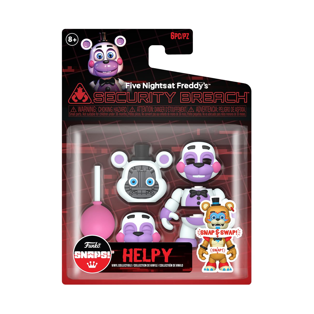 Funko Five Nights at Freddy's (FNAF) Snap: Rock 'n Roll, Helpy - Collectable Vinyl Figure - Gift Idea - Official Merchandise - for Kids & Adults…