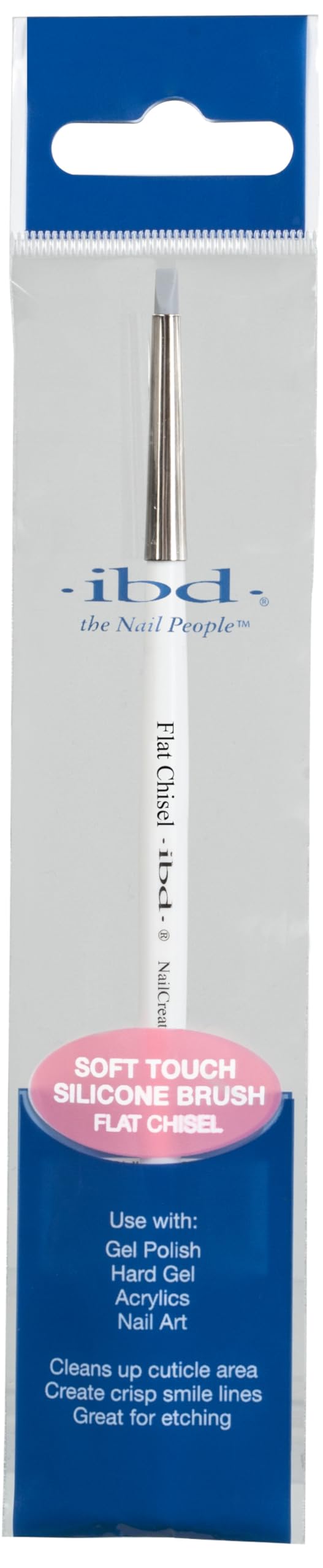 IBD Gel Brush #6 Flat (poly Bag)