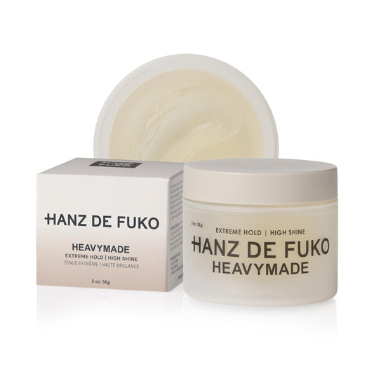 Hanz de Fuko Heavymade - Premium Men’s Hair Styling Pomade for an Extreme Hold, High Shine Finish - Water-Based, Humidity-Resistant Styler Beauty & Personal Care Hanz de Fuko