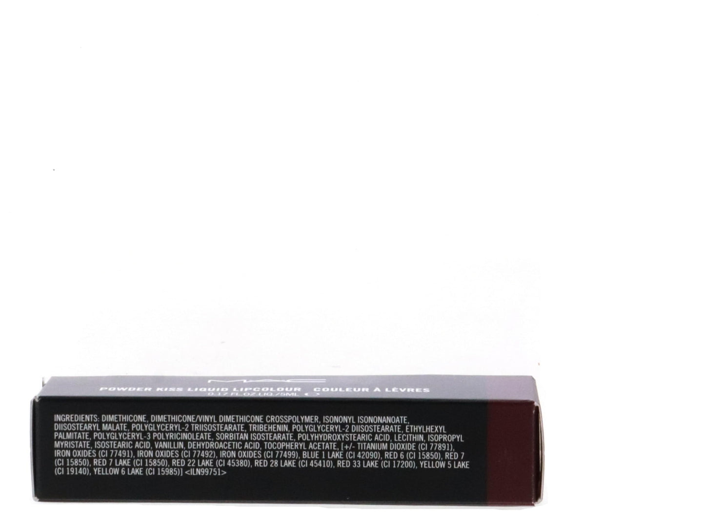 MAC Cosmetics Powder Kiss Liquid Lipcolour - 994 Make Love To The Camera (Deep Wine) - 0.17 fl oz / 5 mL