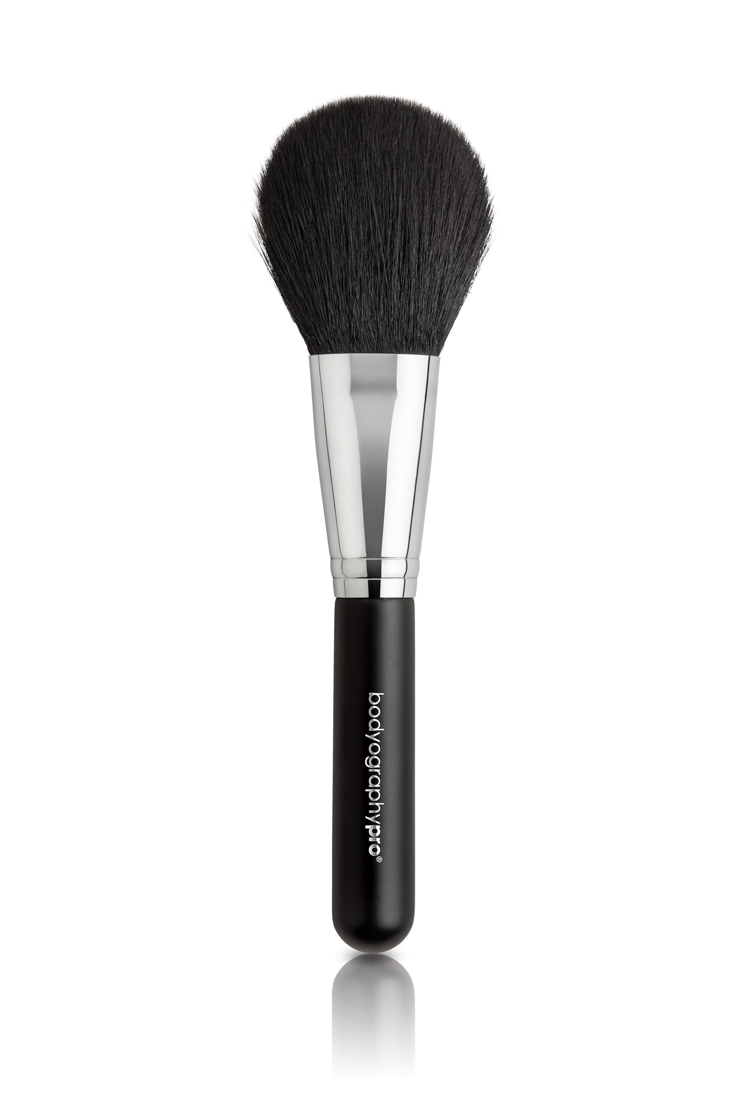 Bodyography Powder Brush | Fluffy, Dome-Shaped Makeup Tool for Loose and Pressed Powder Application | Ideal for Setting, Finishing, and Blending |
