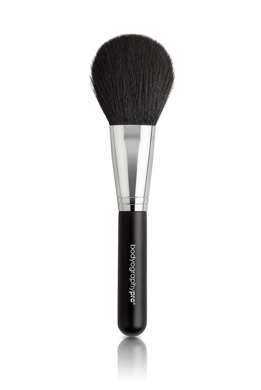 Bodyography Powder Brush | Fluffy, Dome-Shaped Makeup Tool for Loose and Pressed Powder Application | Ideal for Setting, Finishing, and Blending | Beauty & Personal Care Bodyography