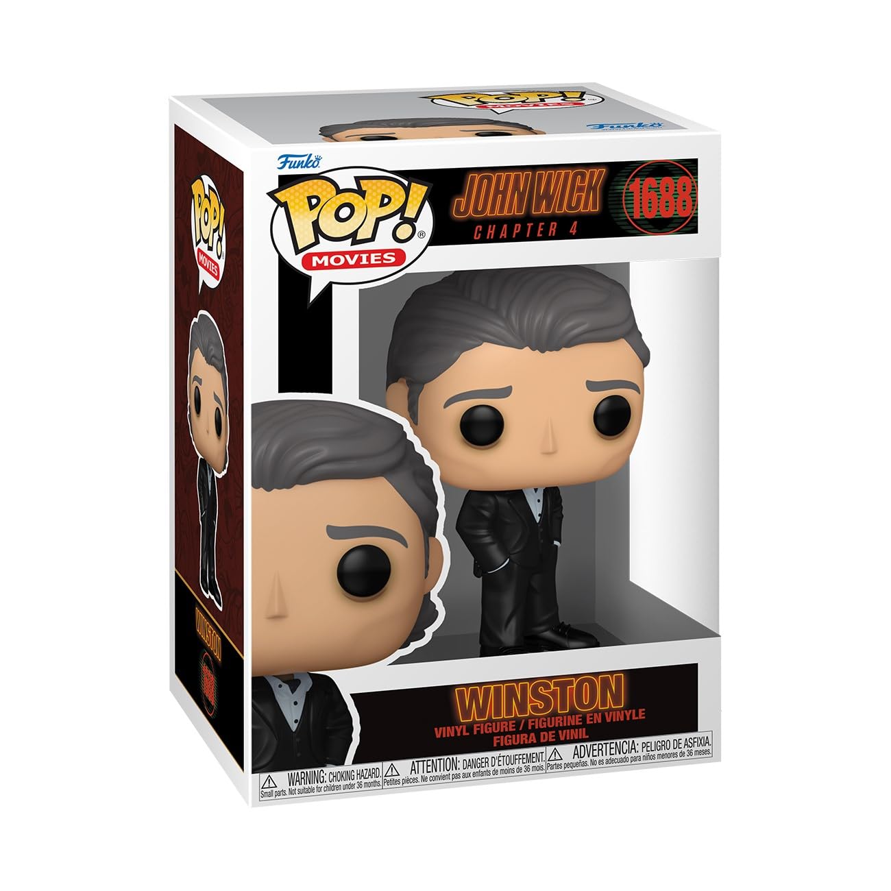 Funko POP! Movies: John Wick 4 - Winston - Collectable Vinyl Figure - Gift Idea - Official Merchandise - for Kids & Adults - Movies Fans - Model…