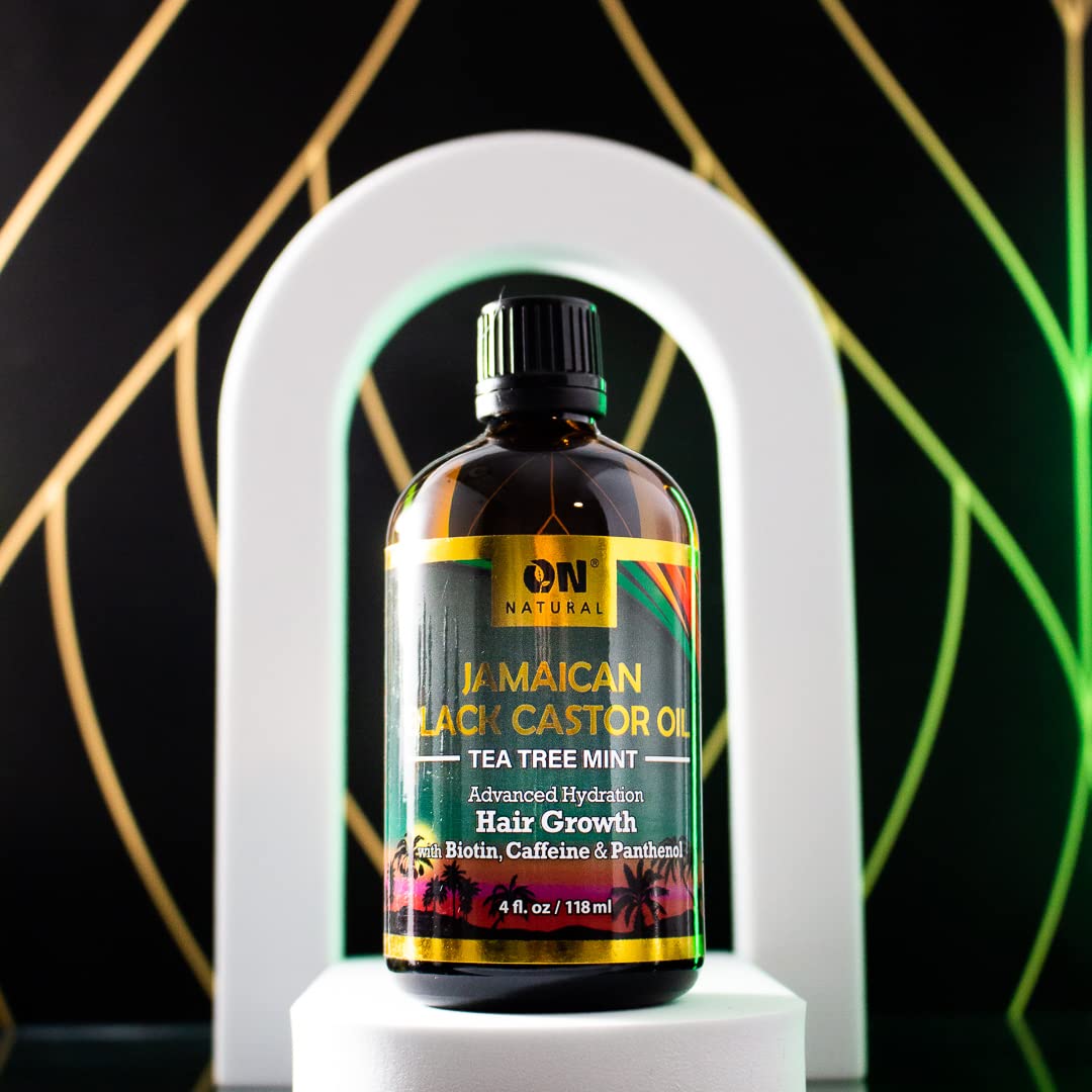 Jamaican Black Castor Oil [Tea Tree Mint] 4 oz