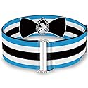 Buckle-Down womens Cinch Alice in Wonderland Stripe Bow 28 to 52 Inch Belt, Multicolor, Inch US