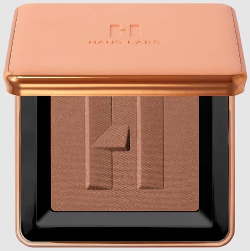 HAUS LABS BY LADY GAGA Power Sculpt Velvet Powder Bronzer - Terra Sol Light Medium