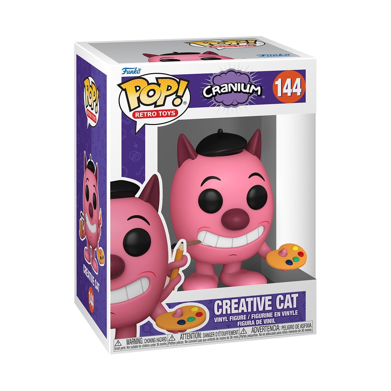 Funko POP Games: Cranium - Creative Cat - Collectable Vinyl Figure - Gift Idea - Official Merchandise - for Kids & Adults - Games Fans - Model Figure…