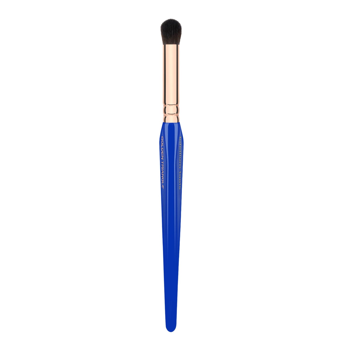 Bdellium Tools Professional Makeup Brush - Golden Triangle 767 Round Blender - With All Vegan and Soft Synthetic Fibers, For Blending & Smoothing
