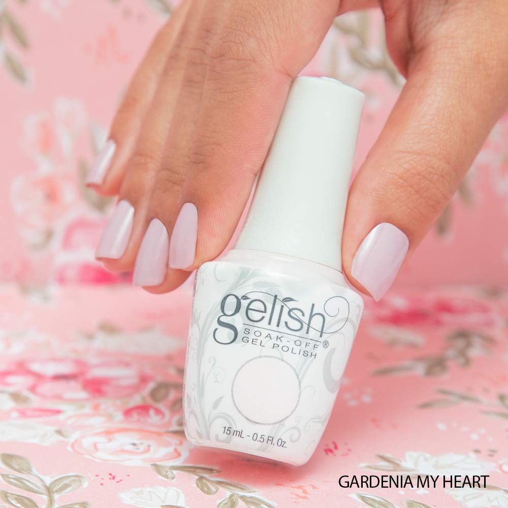 Gelish TPO-Free Soak-Off Gel Nail Polish: Gardenia My Heart, 15mL Beauty & Personal Care Gelish