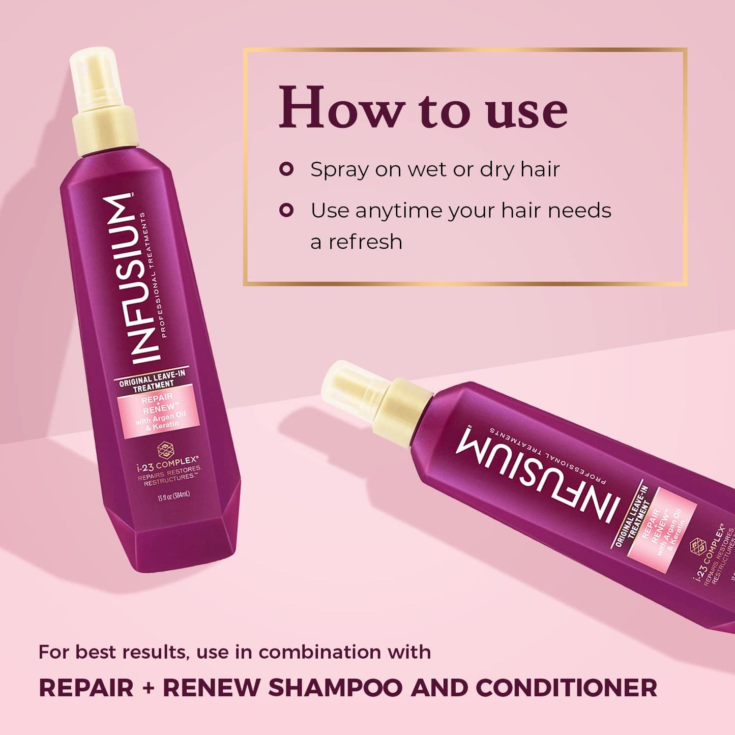 Infusium Infusium Repair & Renew Leave-in-treatment Spray, 13 Ounce