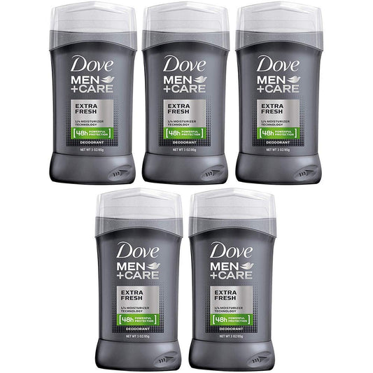 Dove Men + Care Deodorant Stick, Extra Fresh 3 oz (5 Pack) Beauty and Personal Care Unilever