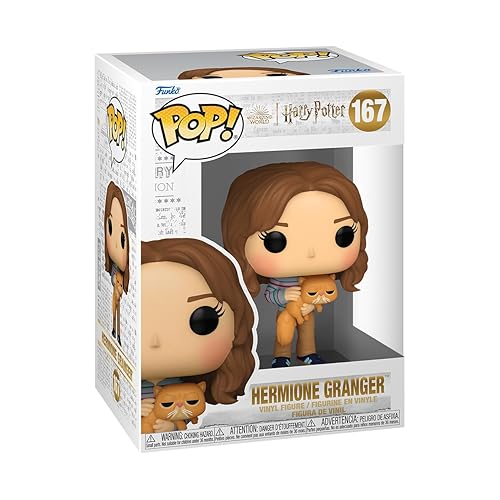 Funko POP! & Buddy: Harry Potter Prisoner of Azkaban - Hermione Granger with Crookshanks - Collectable Vinyl Figure - Gift Idea - Official…