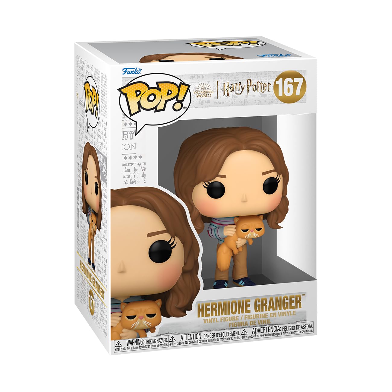 Funko POP! & Buddy: Harry Potter Prisoner of Azkaban - Hermione Granger with Crookshanks - Collectable Vinyl Figure - Gift Idea - Official…