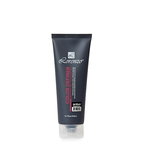 L Lorenzo Color Definer Cellophane 8.11fl.oz/240ml | Peroxide & Ammonia Free | Glossy hair Brilliant color without Damaged Hair | Stain Remover Inside