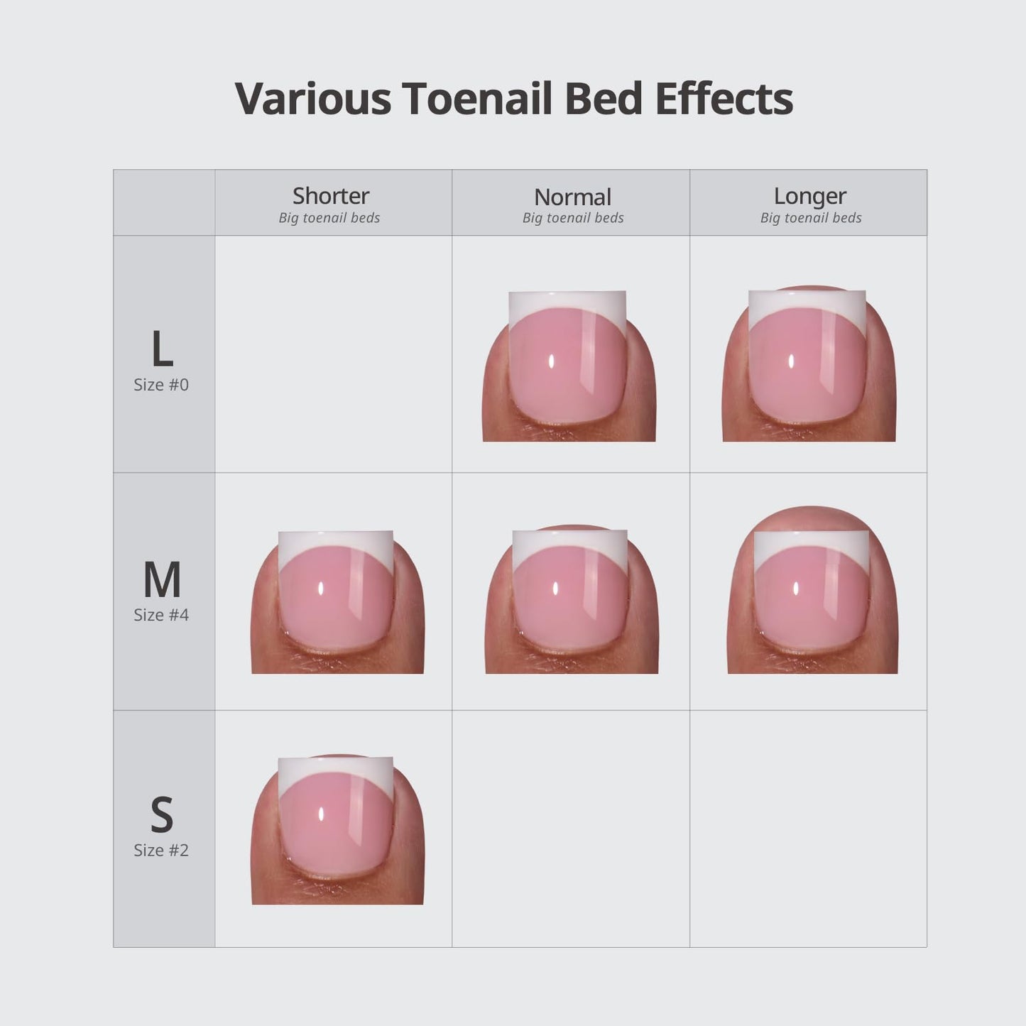 BTArtbox Press On Toenails - Lamp-Curable Sharp Square Toe Nail Press Ons with Glue for Women, Semi-Transparent French Tip Fake Toe Nail Tips in 15 Beauty and Personal Care BTArtbox