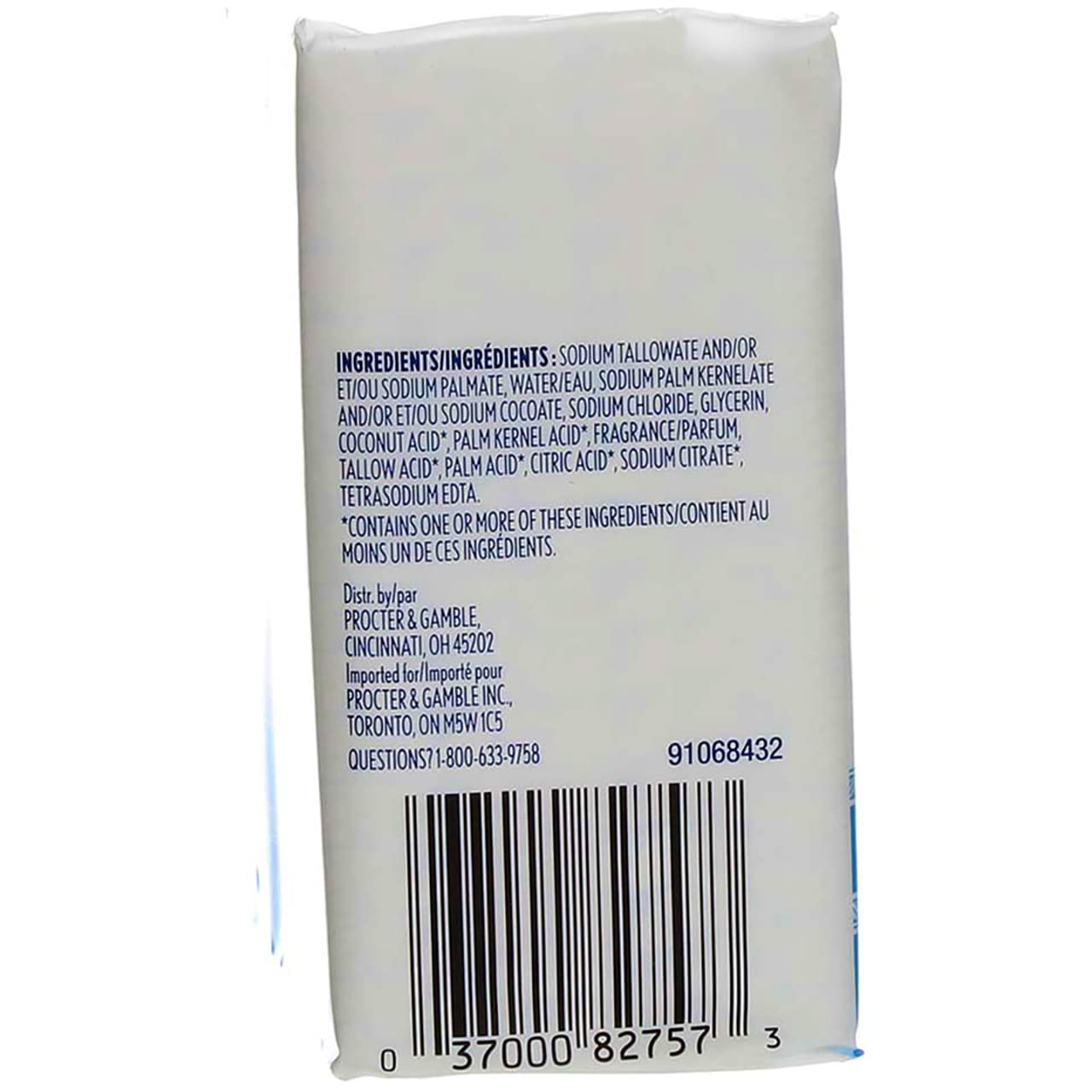 Ivory Soap Bath Original Ivory Bar Soap Unisex 4 x 4 oz (Pack of 3)