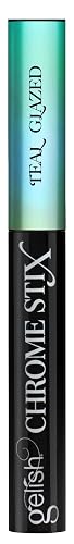 Gelish Chrome Stix: Teal Glazed Metallic Chrome Nail Powder Pen, 0.5g Beauty & Personal Care Gelish
