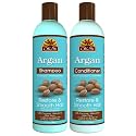 OKAY Argan Shampoo & Conditioner Set 24 oz | Sulfate Free Hair Care System for Dry & Damaged Hair | Hydrating, Smoothing & Frizz Control Formula