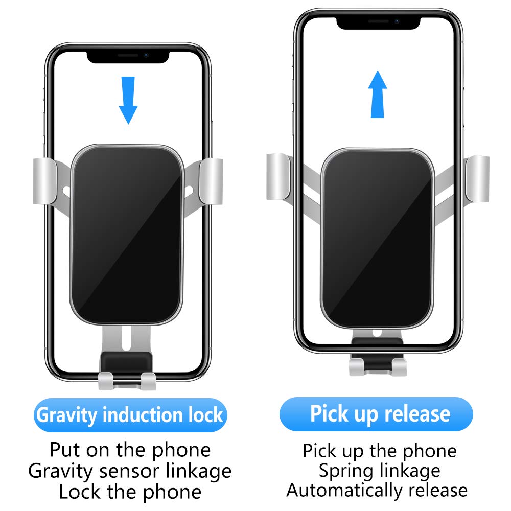 LUNQIN Car Phone Holder for Volkswagen Taos 2022 2023 2024 S SE SEL VW SUV Auto Interior Accessories Best Cell Phones Mount Cellphone Mobile Cradle…