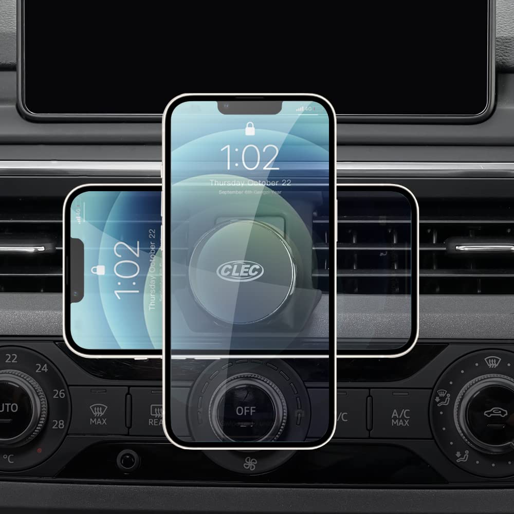 BEERTE Car Phone Holder for 2017-2025 Audi A4 S4 A5 S5 RS4 RS5 Strong Magnetic Phone Mount 360-degree Rotatable and Adjustable,Safe and Convenient…