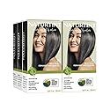 Naturtint 1N Ebony Black Permanent Hair Color (Pack of 6), Ammonia Free, Vegan, Cruelty Free, up to 100% Gray Coverage, Long Lasting Results