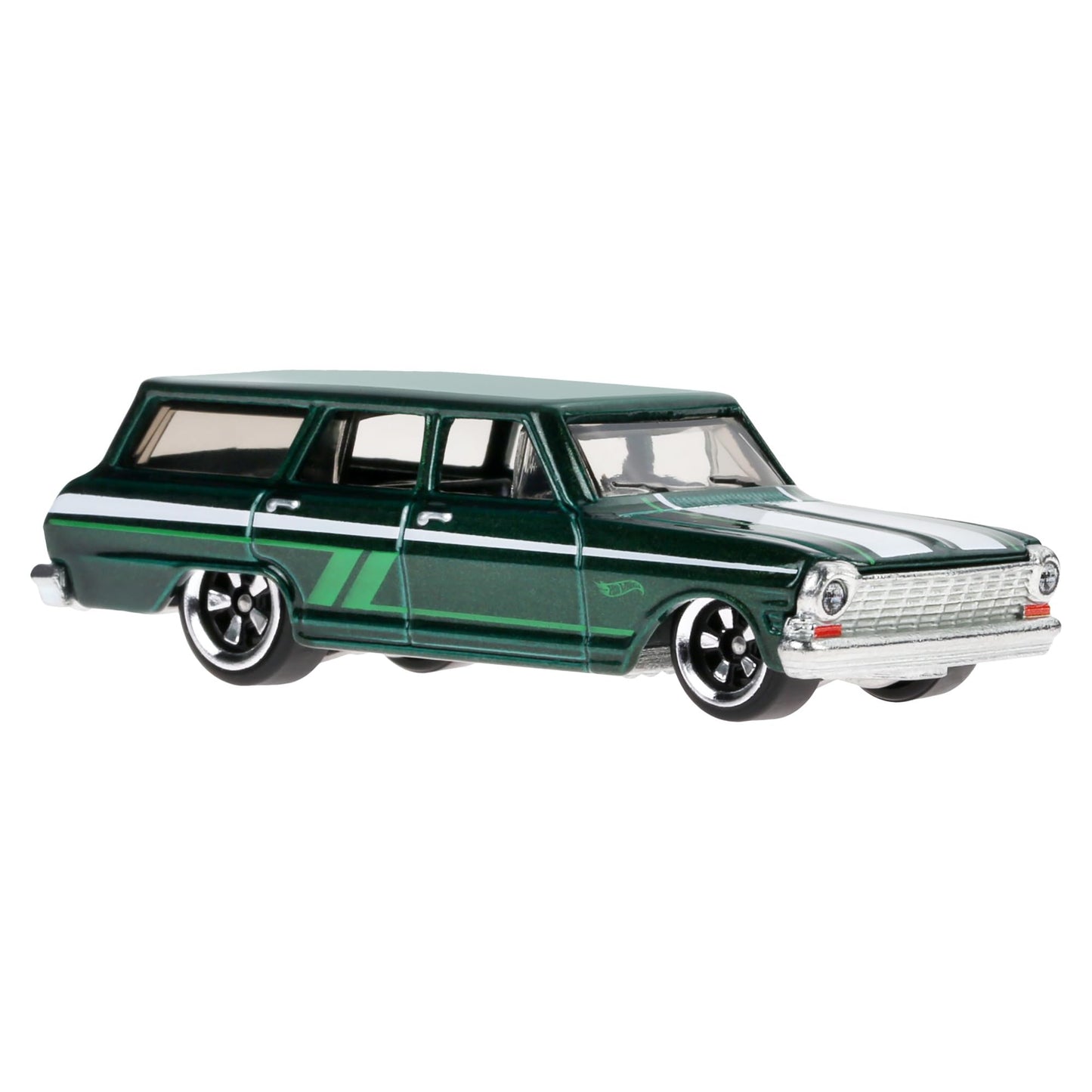 Hot Wheels 1:64 Scale, Die-Cast Toy Wagon, '64 Chevy Nova Wagon