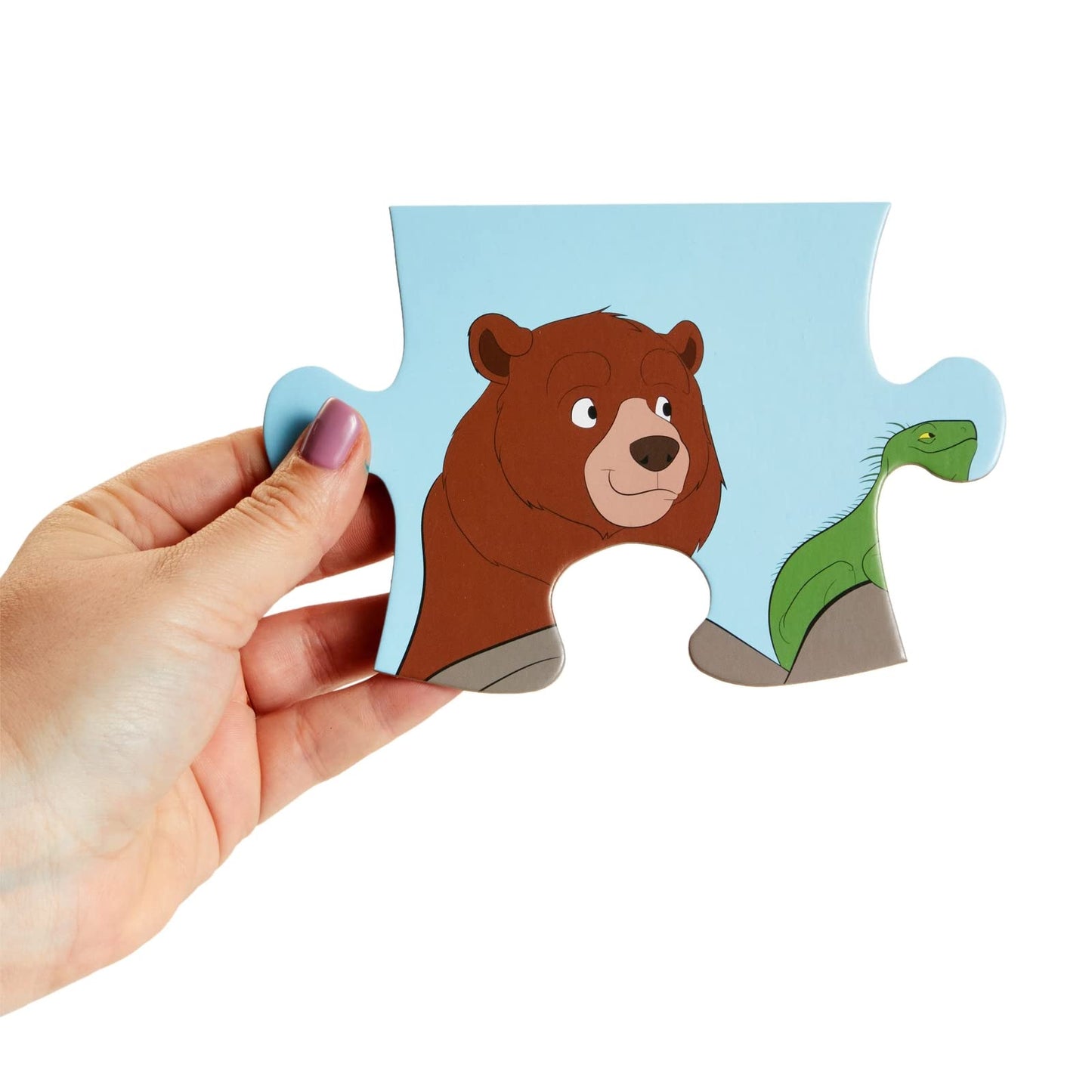 48 Piece Jumbo Floor Puzzle for Kids Ages 3-5 and 4-8, 2x3 Feet Giant Jigsaw Puzzles for Toddler Preschool Learning, Noah's Ark