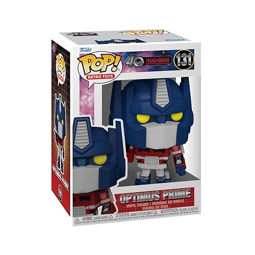 Funko Pop Retro Toys: Transformers: Generation 1-40th Anniversary, Optimus Prime - Collectable Vinyl Figure - Gift Idea - Official Merchandise - Toys…