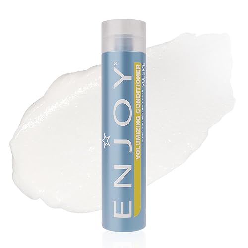 ENJOY Hair Care Volumizing Conditioner, Hair Conditioner For Damaged Hair, Conditioner Curly Hair Products, Sulfate Free, Gluten Free, Paraben Free