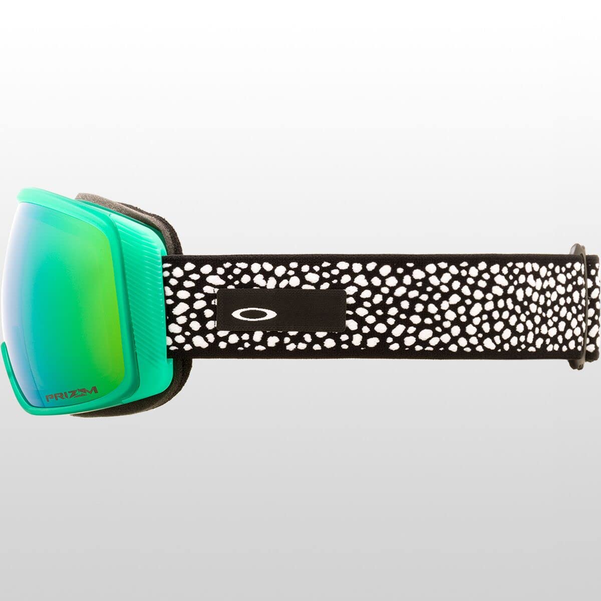 Oakley Unisex Sunglasses Black Habitat Frame, Prizm Snow Jade Iridium Lenses, 0MM