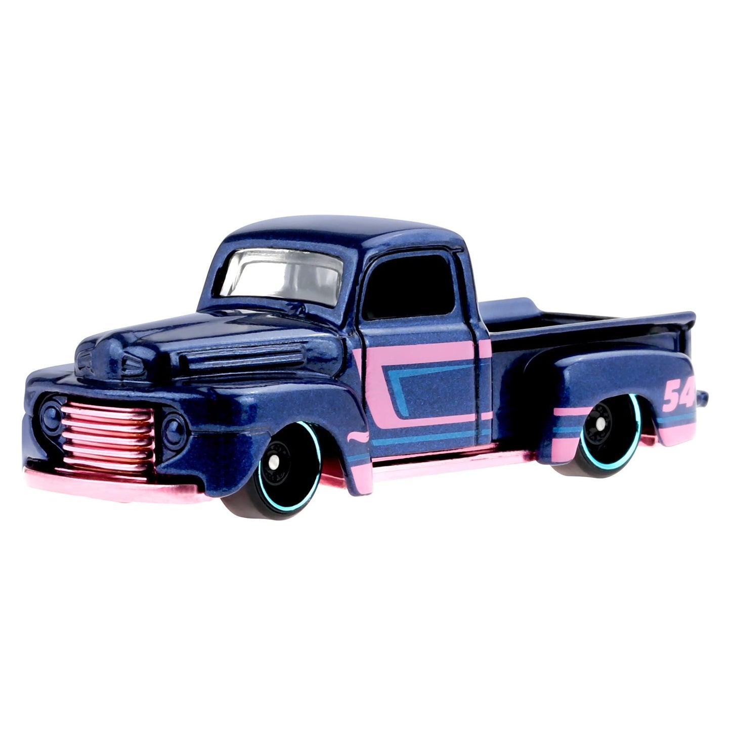 Hot Wheels Pearl and Chrome 2022 49 Ford F1-1/5