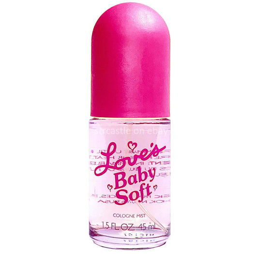 Dana Classic Fragrances Love's Baby Soft Cologne Mist 1.5 Fl. Oz Soft n Gentle | NEW RARE Discontinued (unboxed) Beauty & Personal Care Heating Master
