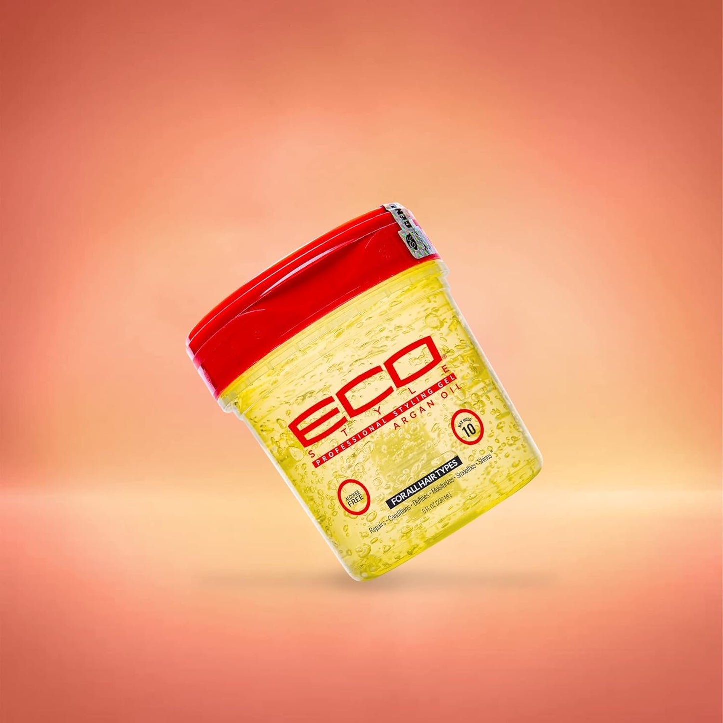 ECOCO EcoStyler Gel, Moroccan Argan Oil, 8 oz (Pack of 2)