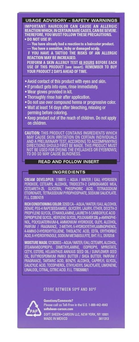 Dark & Lovely Color #376 Red Hot Rhythm (Pack of 6)