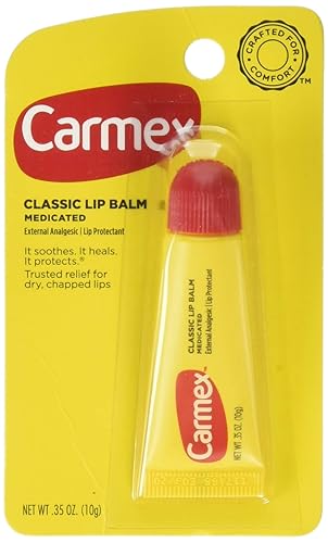Carmex Classic Lip Balm, Medicated, 0.35 oz