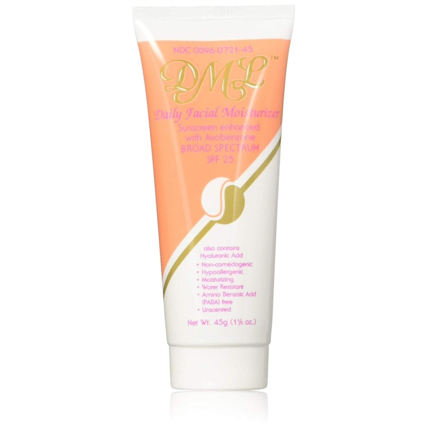 DML Facial Moisturizer SPF 25 1.50 oz (Pack of 5)