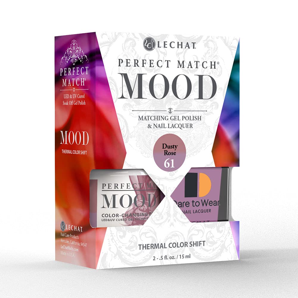 LeChat Perfect Match Mood Duo Set - Dusty Rose, (PMMDS61) Beauty & Personal Care LECHAT