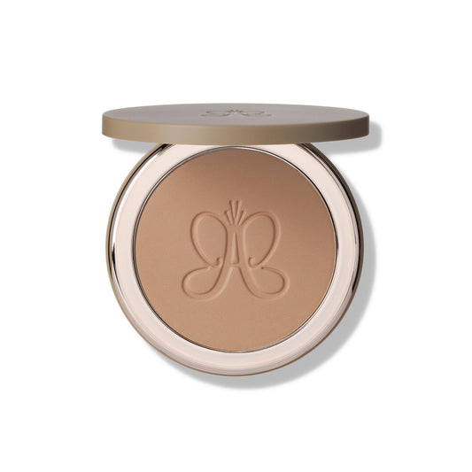 Anastasia Beverly Hills Smooth Blur Bronzer - Weightless Sun-Kissed Pressed Powder for Sculpting, Warming, and Blurring Skin Texture - Sun-Kissed