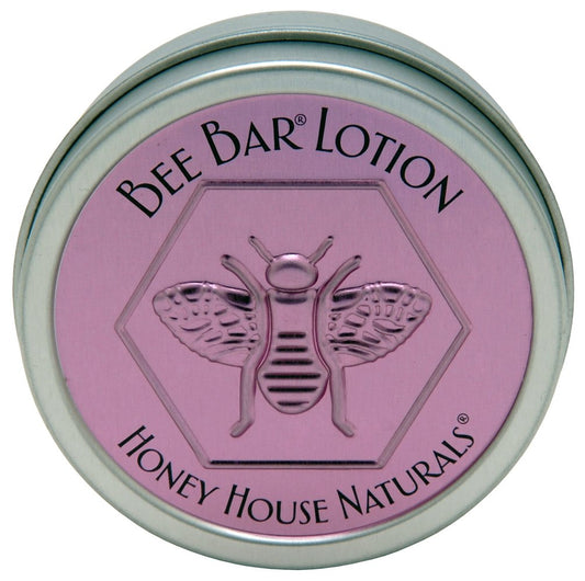Honey House Naturals Small Bee Bar Lotion, Lavender, 0.6 Ounce
