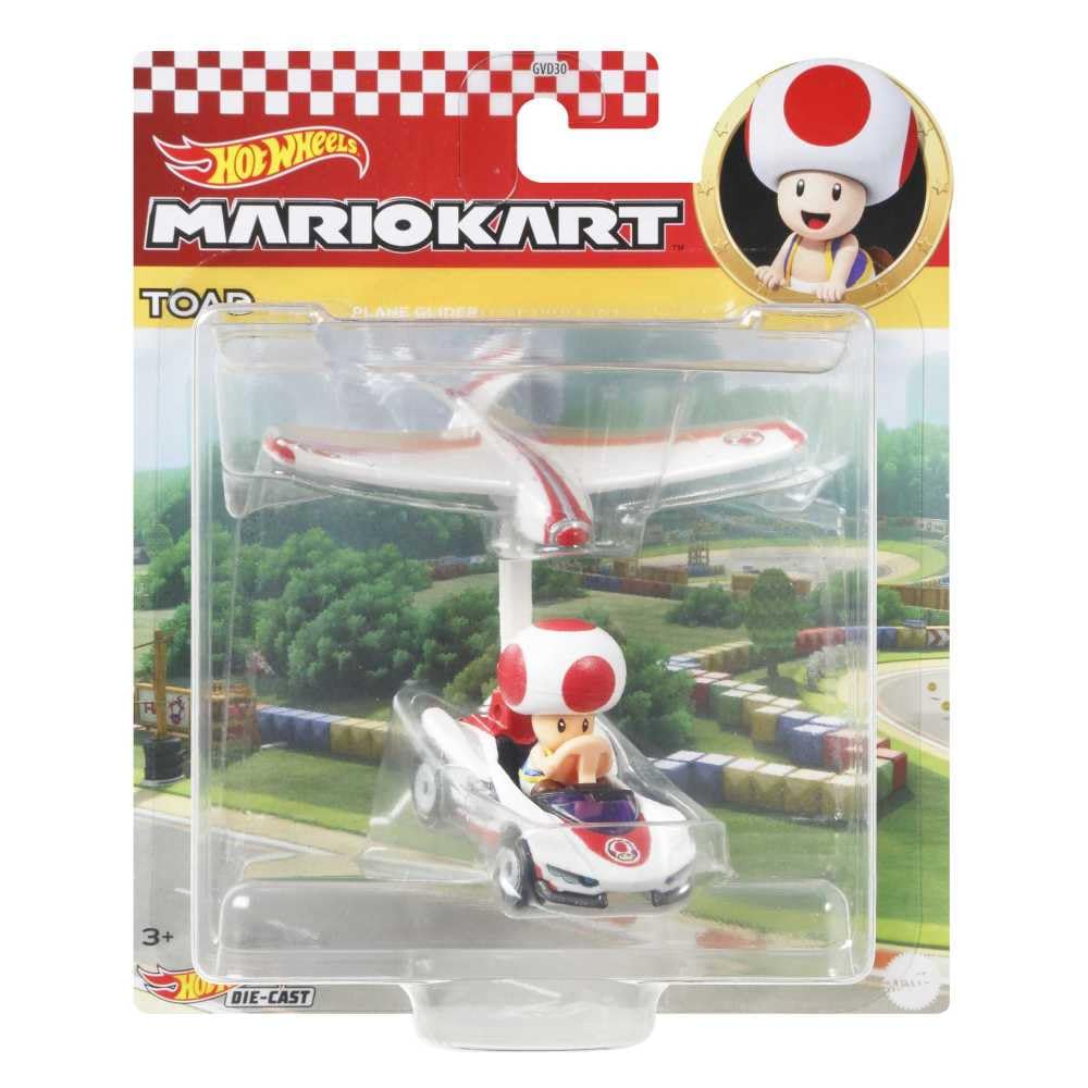 HOT Wheels Mario Kart Toad P-Wing